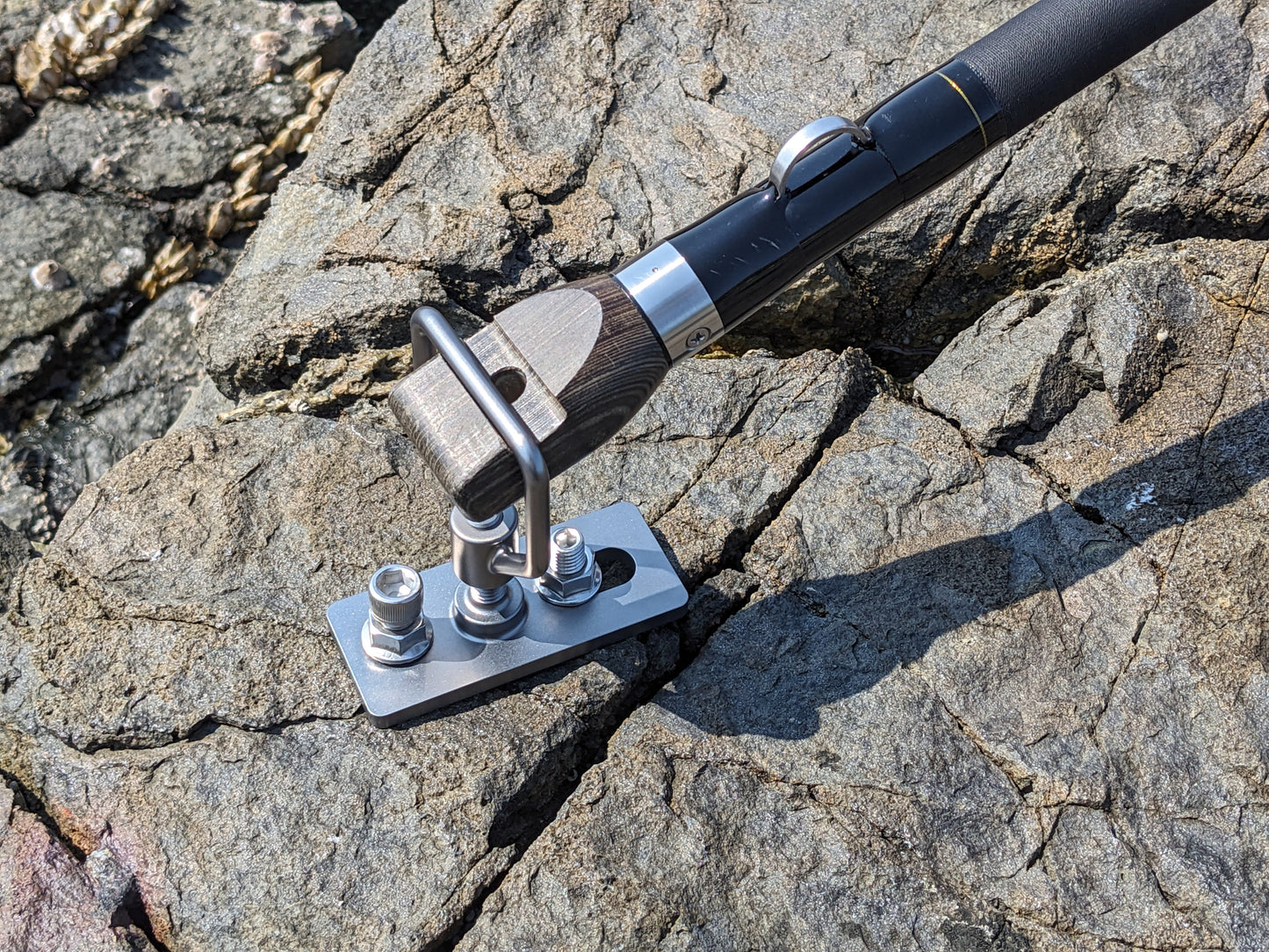 石鯛竿用石突ホルダー＆ベース